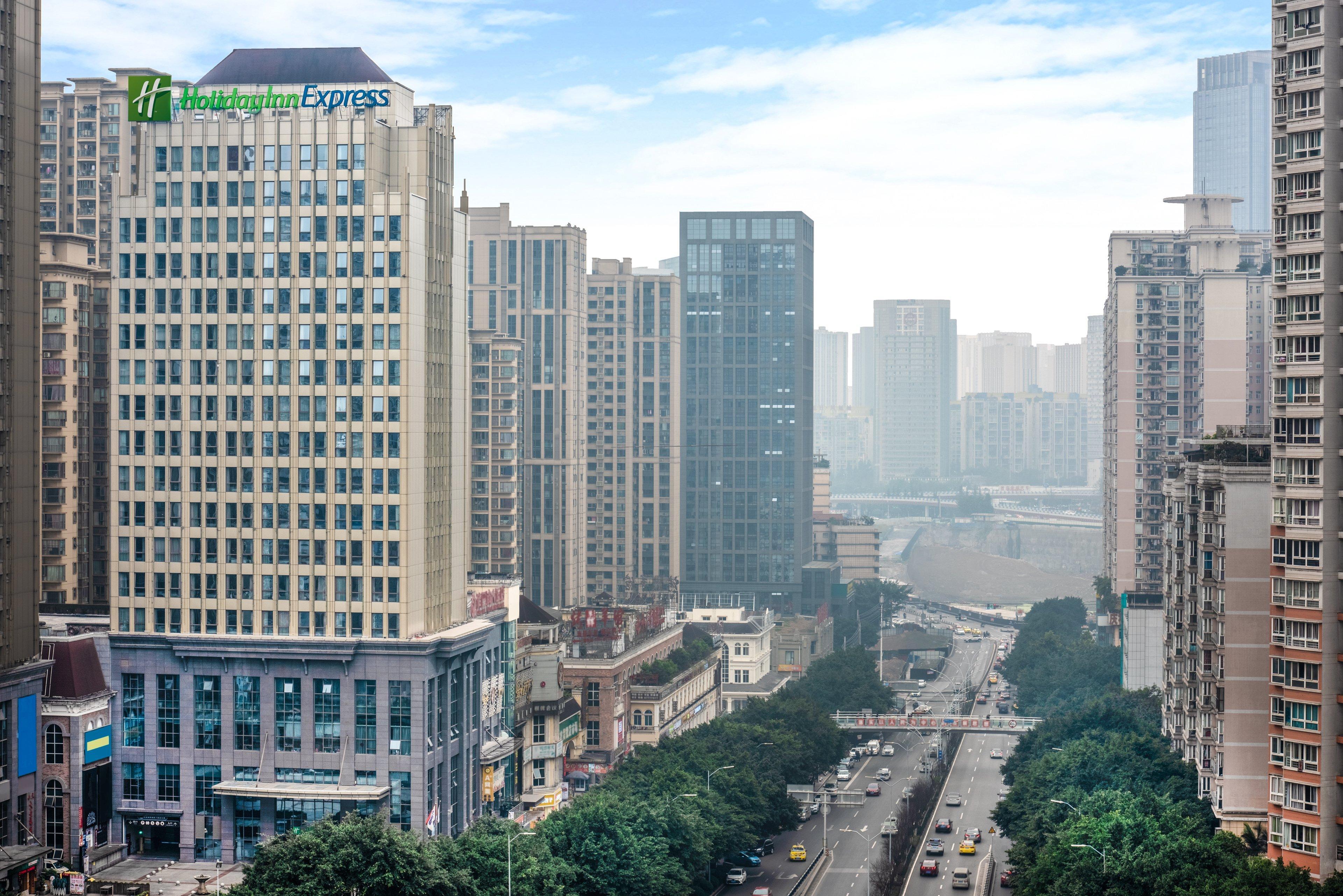 Holiday Inn Express Chongqing Guanyinqiao By Ihg מראה חיצוני תמונה